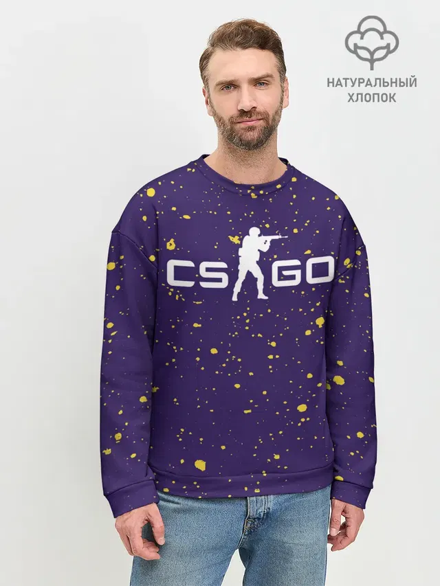 Мужской свитшот базовый