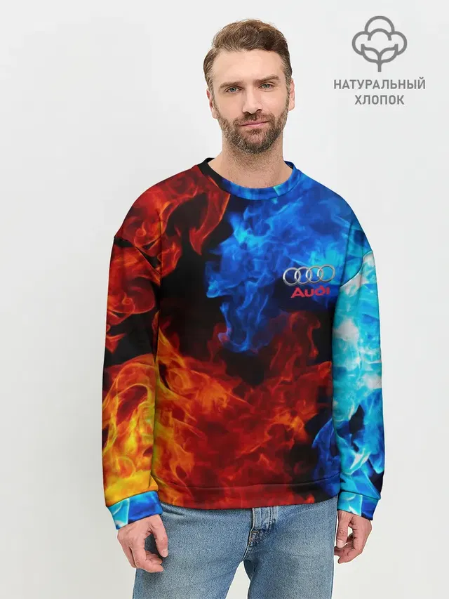 Мужской свитшот базовый