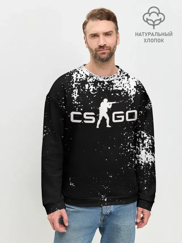 Мужской свитшот базовый