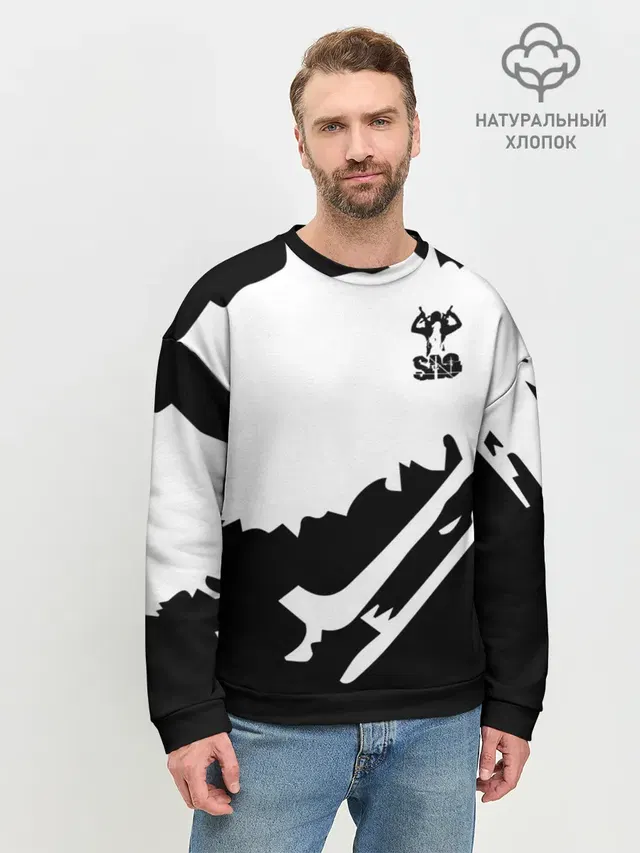 Мужской свитшот базовый