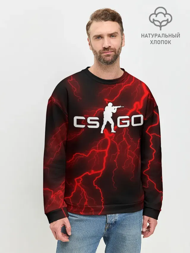 Мужской свитшот базовый