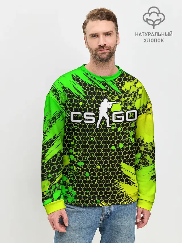 Мужской свитшот базовый