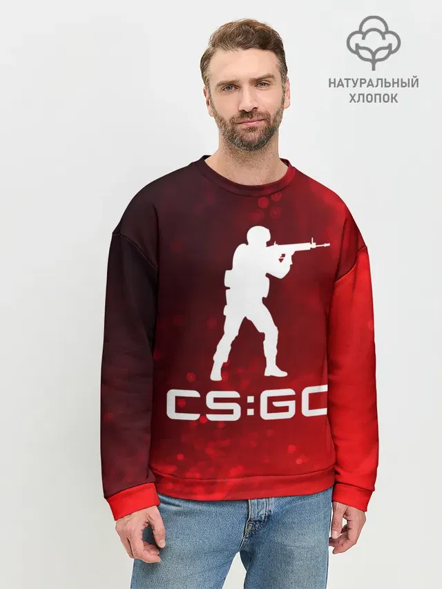 Мужской свитшот базовый