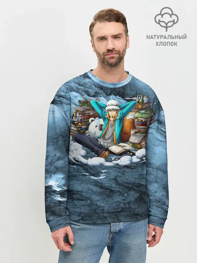 Мужской свитшот базовый