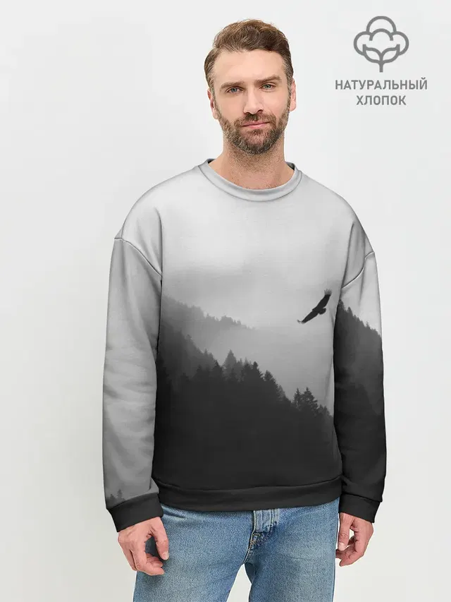 Мужской свитшот базовый