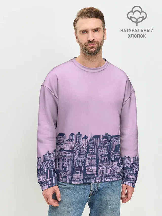 Мужской свитшот базовый