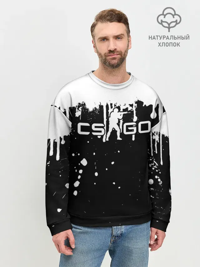 Мужской свитшот базовый