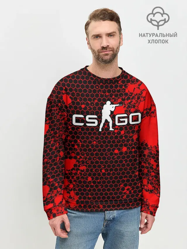 Мужской свитшот базовый
