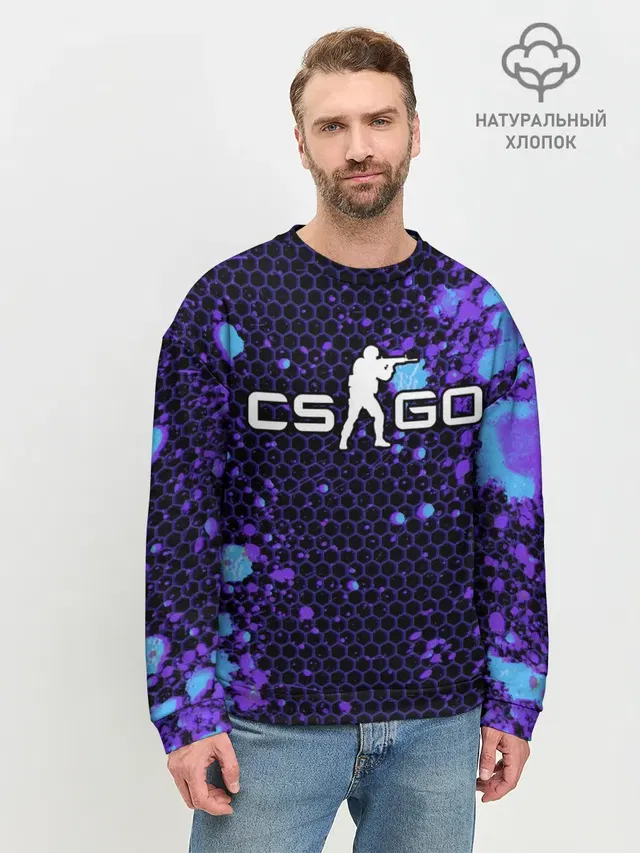 Мужской свитшот базовый