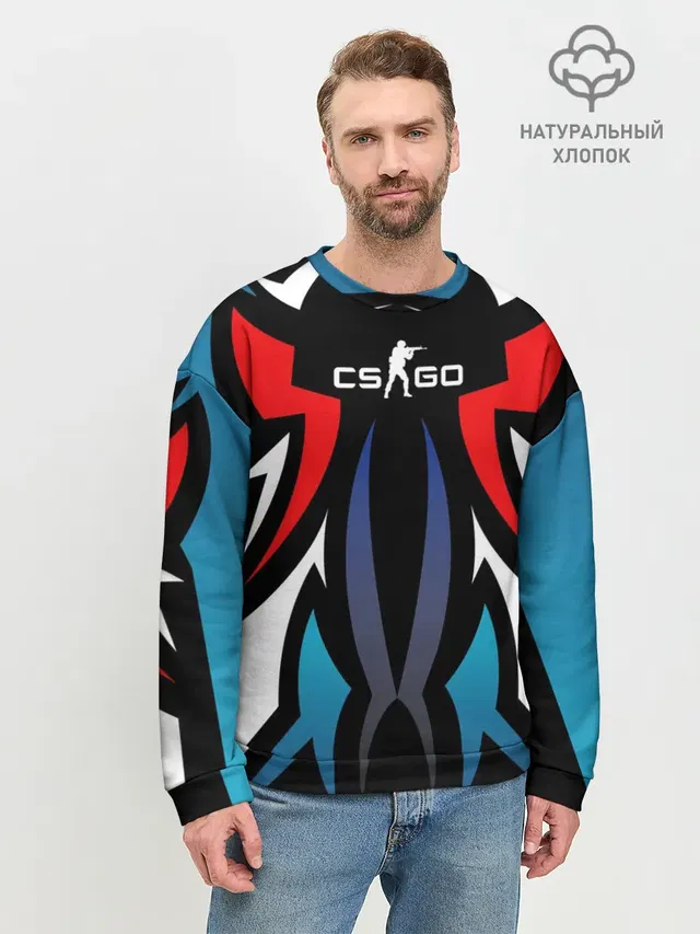 Мужской свитшот базовый