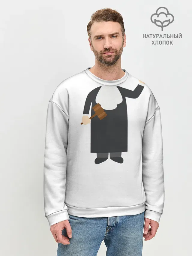 Мужской свитшот базовый