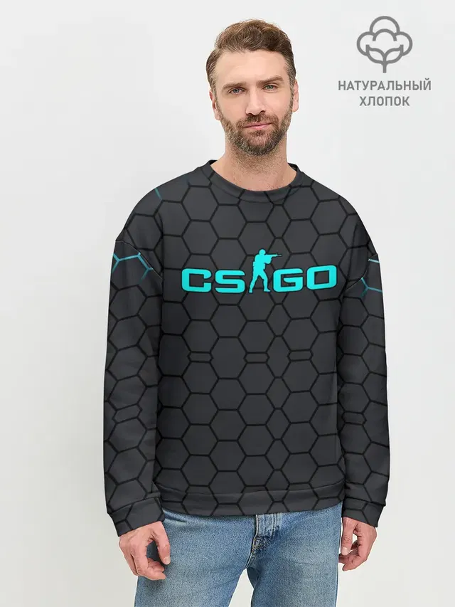 Мужской свитшот базовый