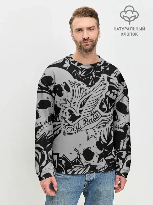 Мужской свитшот базовый