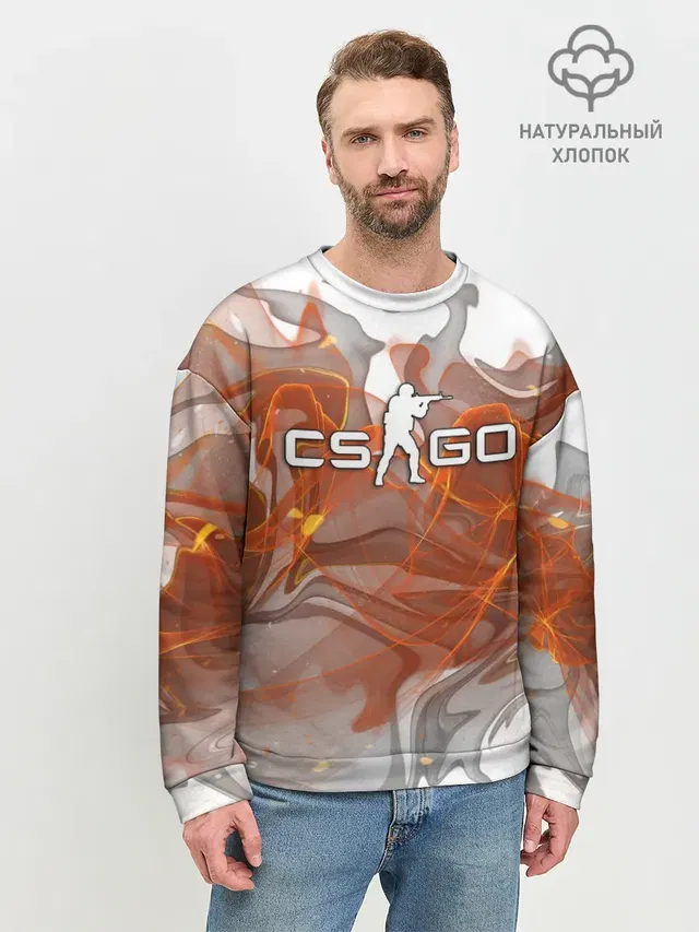 Мужской свитшот базовый