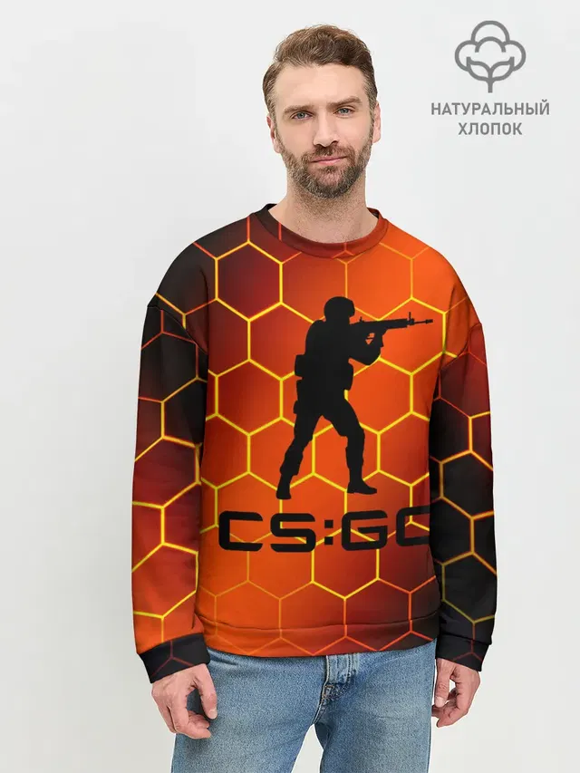 Мужской свитшот базовый