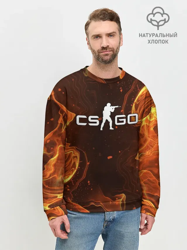 Мужской свитшот базовый