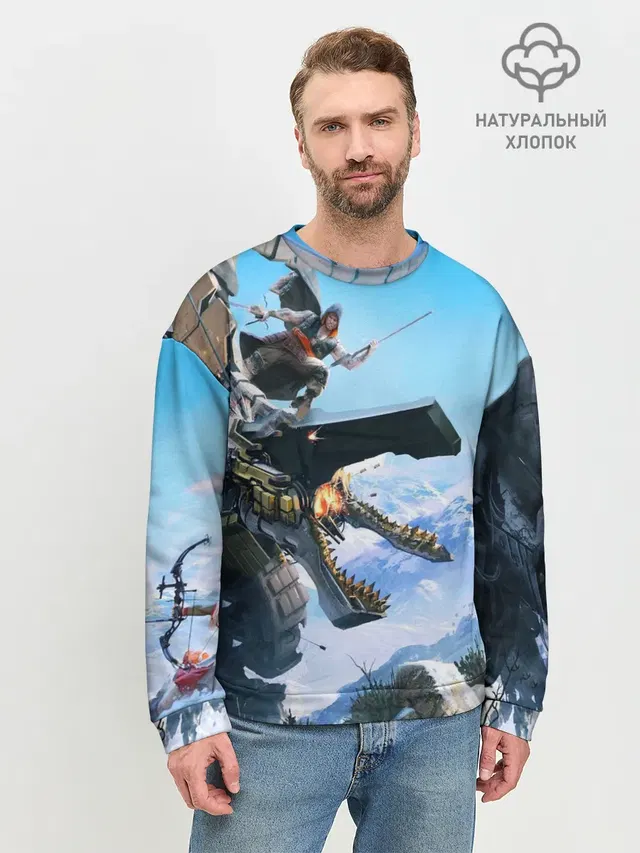 Мужской свитшот базовый