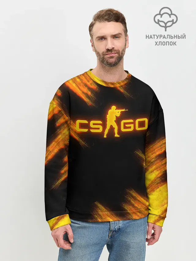 Мужской свитшот базовый