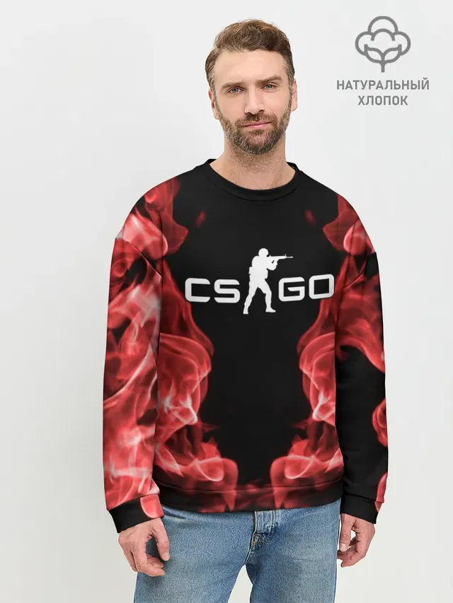 Мужской свитшот базовый