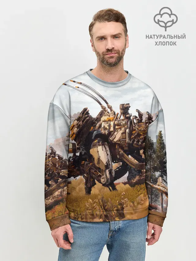 Мужской свитшот базовый