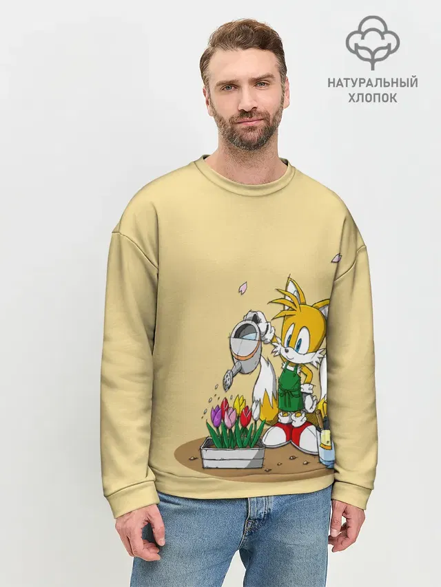 Мужской свитшот базовый
