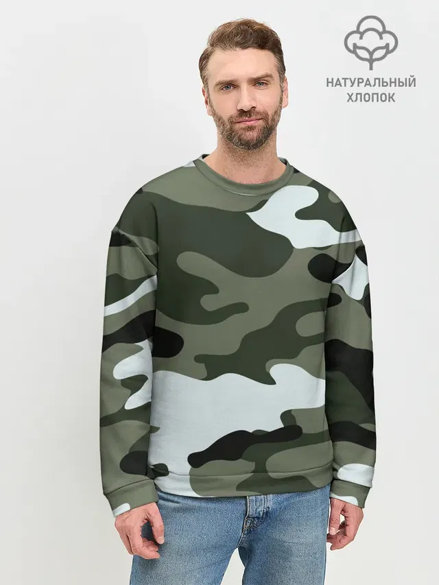 Мужской свитшот базовый