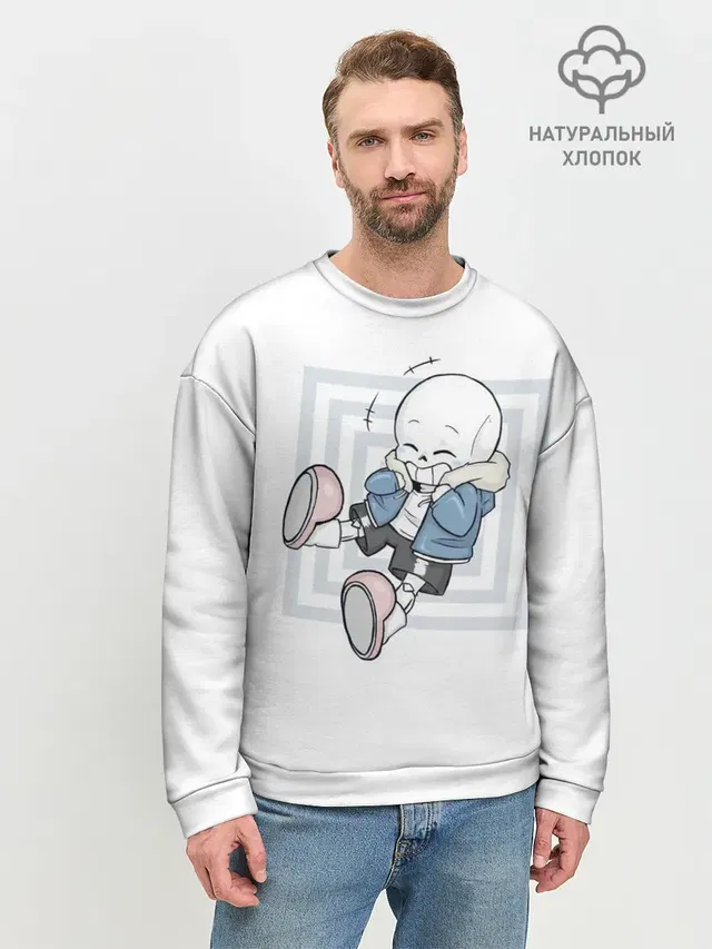 Мужской свитшот базовый