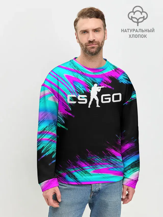 Мужской свитшот базовый