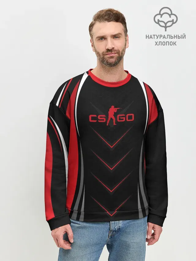 Мужской свитшот базовый