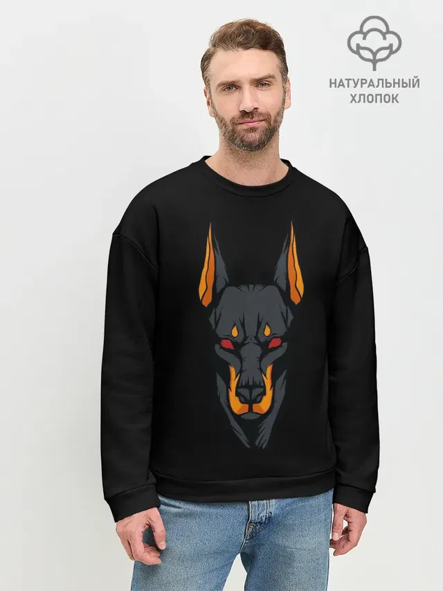 Мужской свитшот базовый