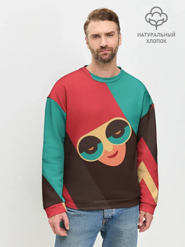 Мужской свитшот базовый