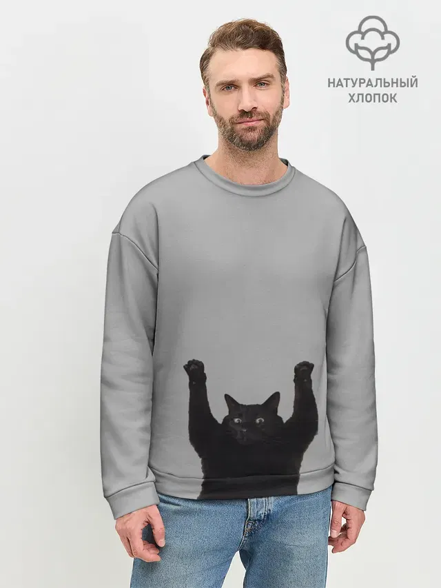 Мужской свитшот базовый