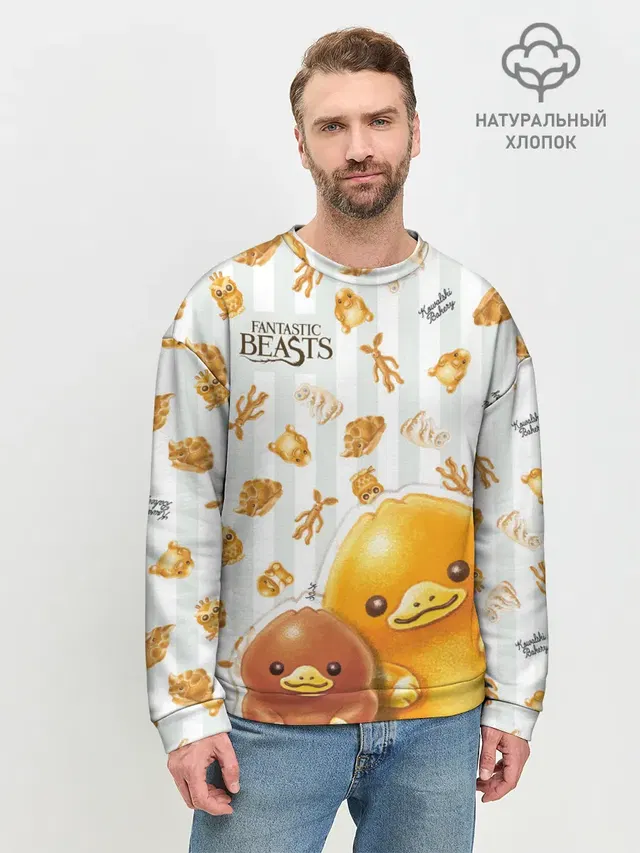 Мужской свитшот базовый