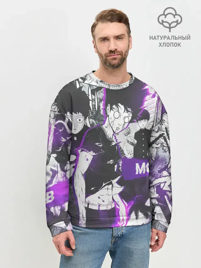 Мужской свитшот базовый