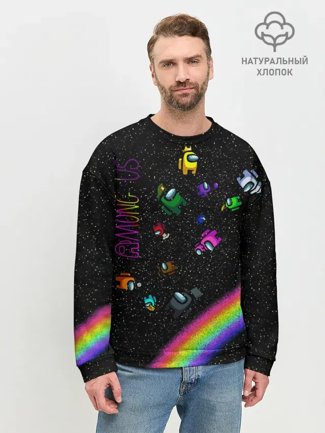 Мужской свитшот базовый