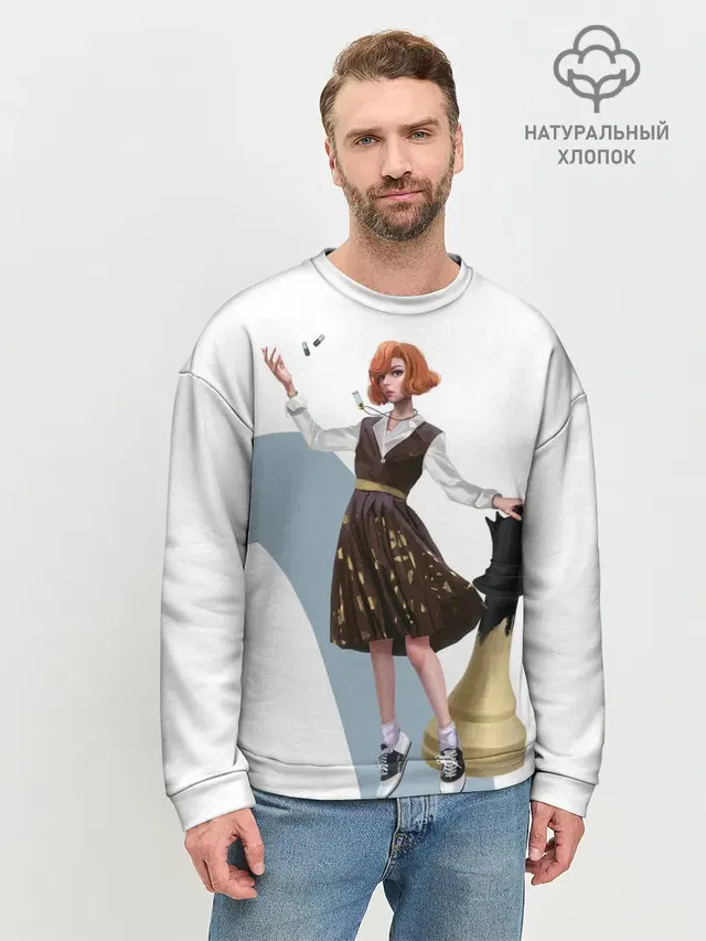 Мужской свитшот базовый