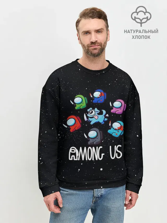 Мужской свитшот базовый
