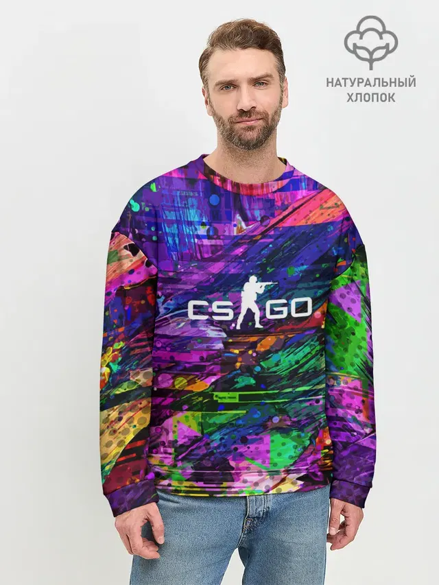Мужской свитшот базовый