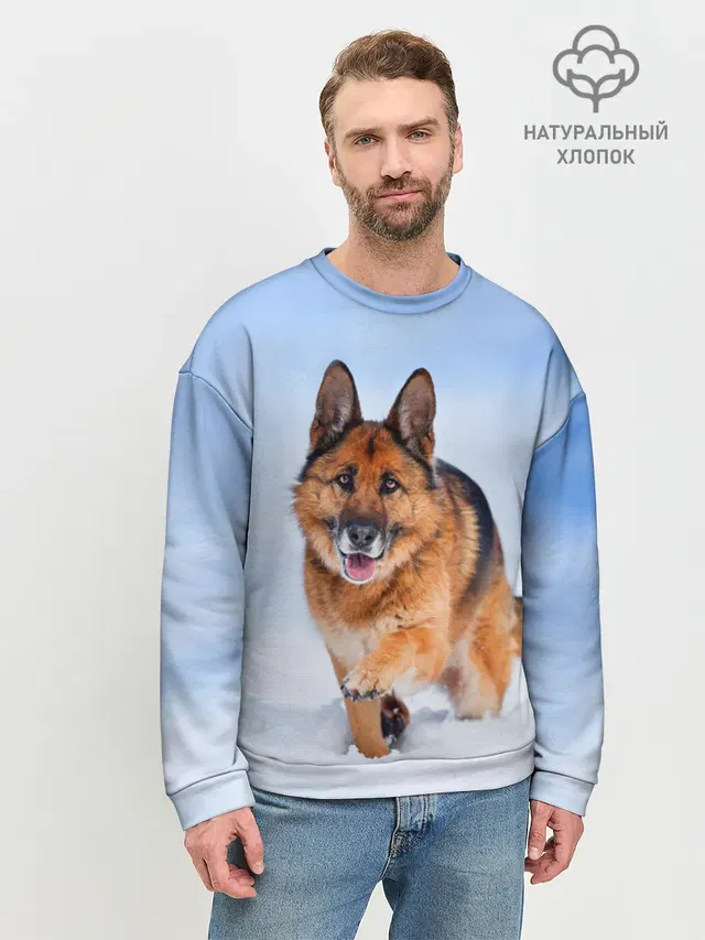 Мужской свитшот базовый