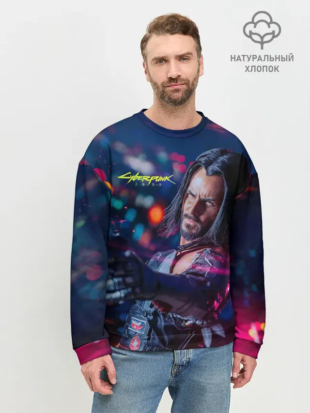 Мужской свитшот базовый