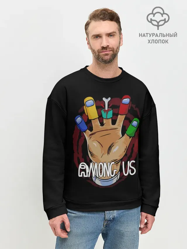 Мужской свитшот базовый