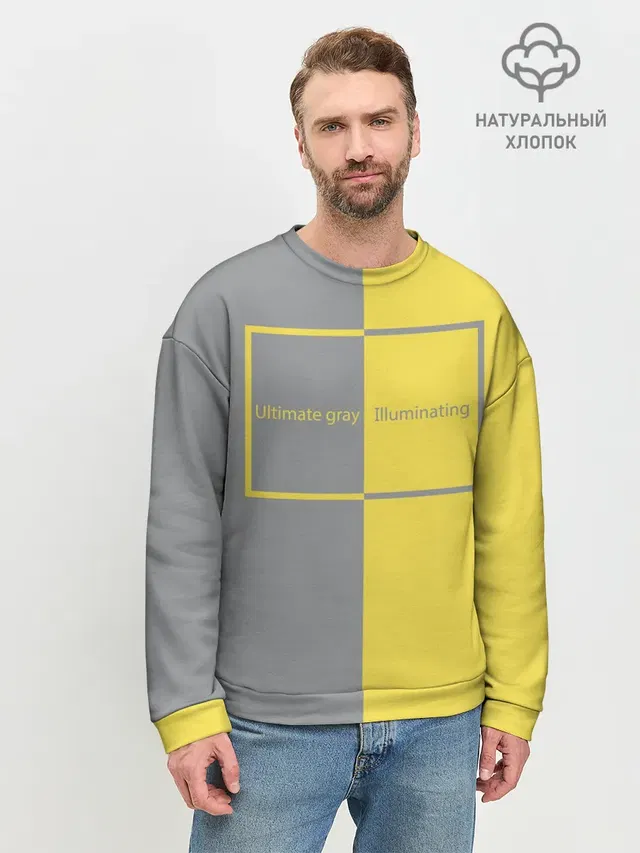 Мужской свитшот базовый