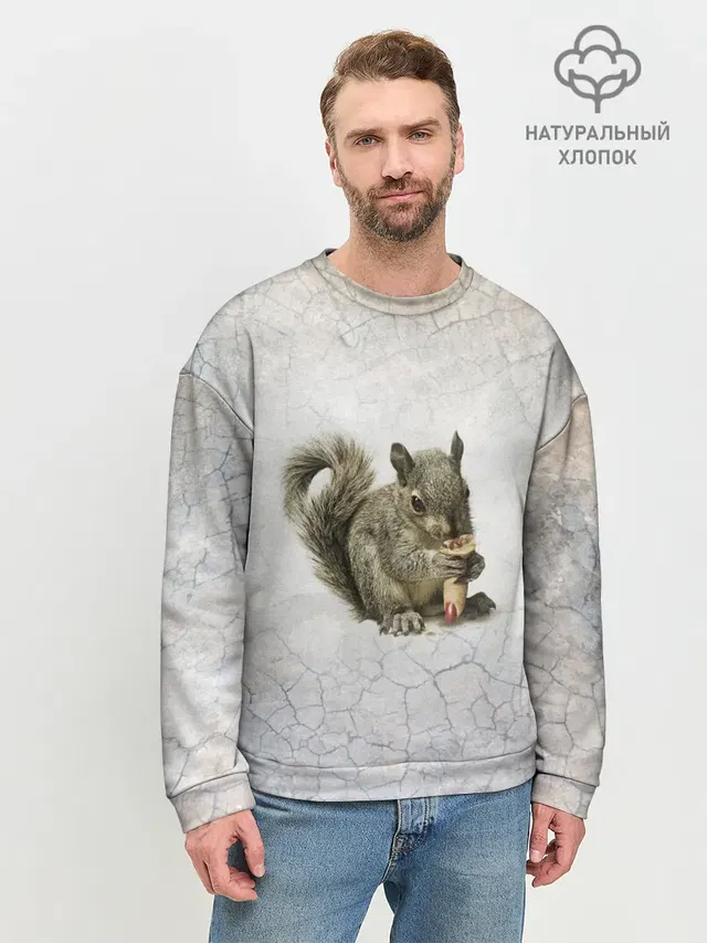 Мужской свитшот базовый