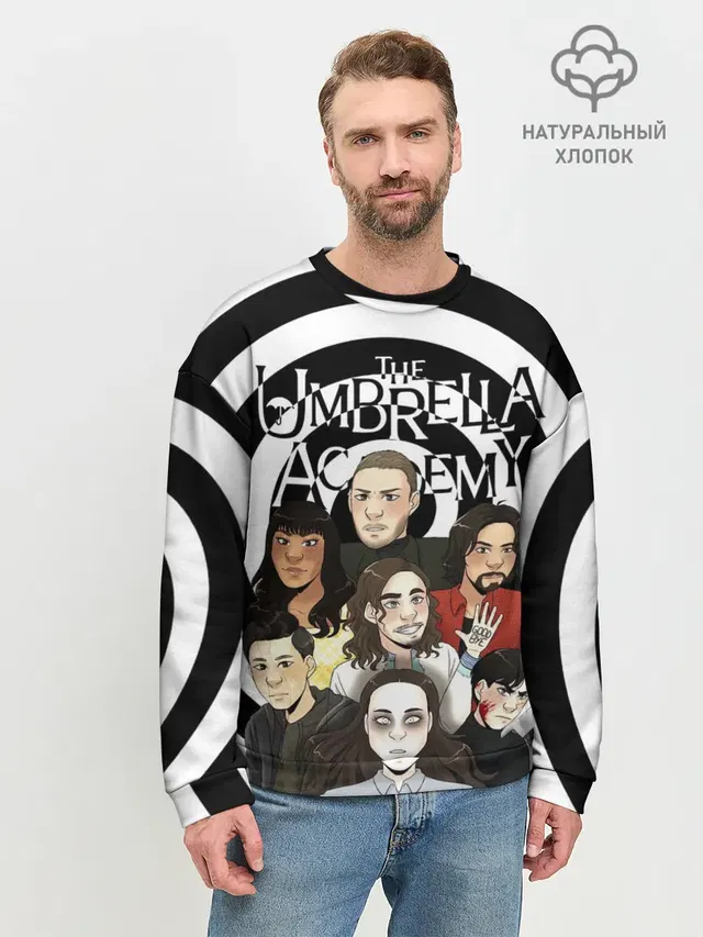 Мужской свитшот базовый