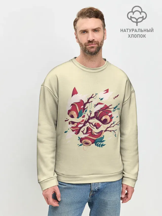 Мужской свитшот базовый