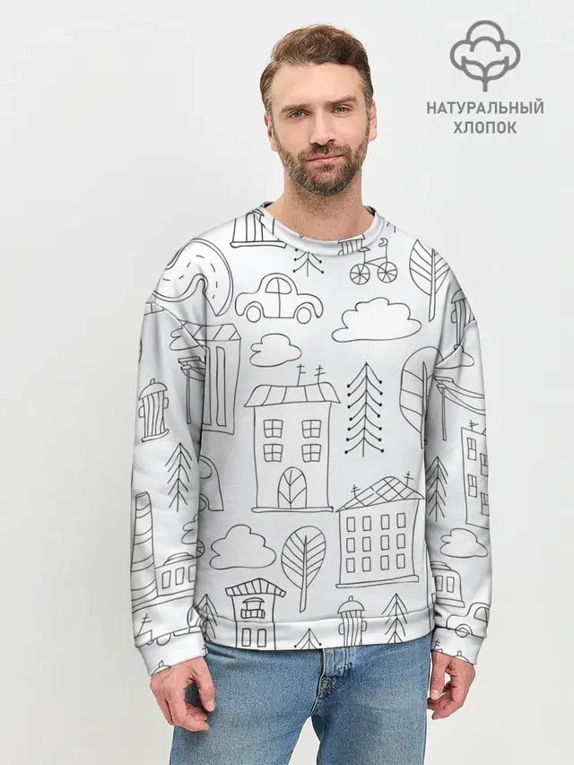 Нарисованный город