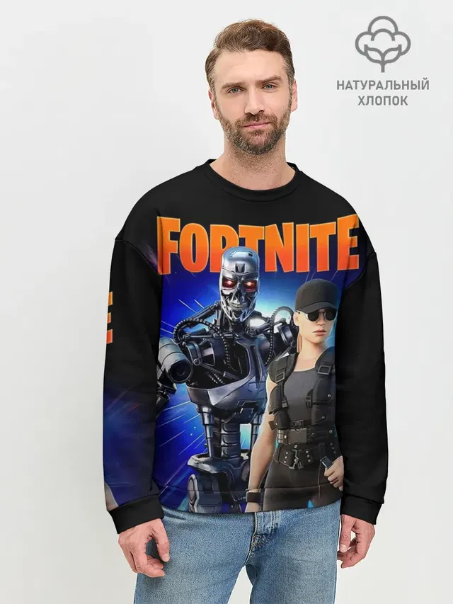 Мужской свитшот базовый