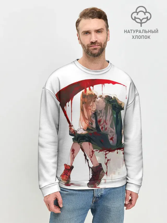 Мужской свитшот базовый