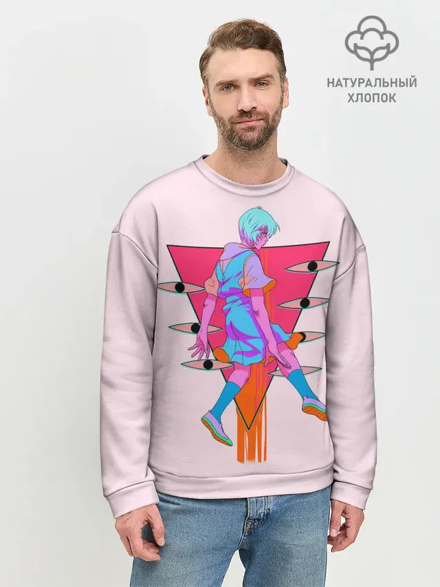 Мужской свитшот базовый