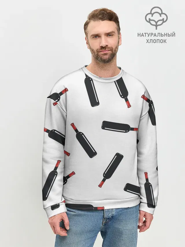 Мужской свитшот базовый